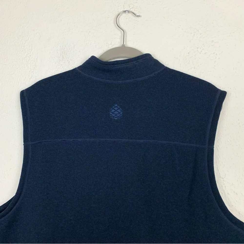 Stio navy wilcox fleece vest size xl outdoors hiking
